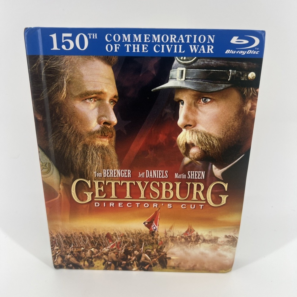 Gettysburg Director's Cut (Blu-ray/DVD) Limited Edition Digibook